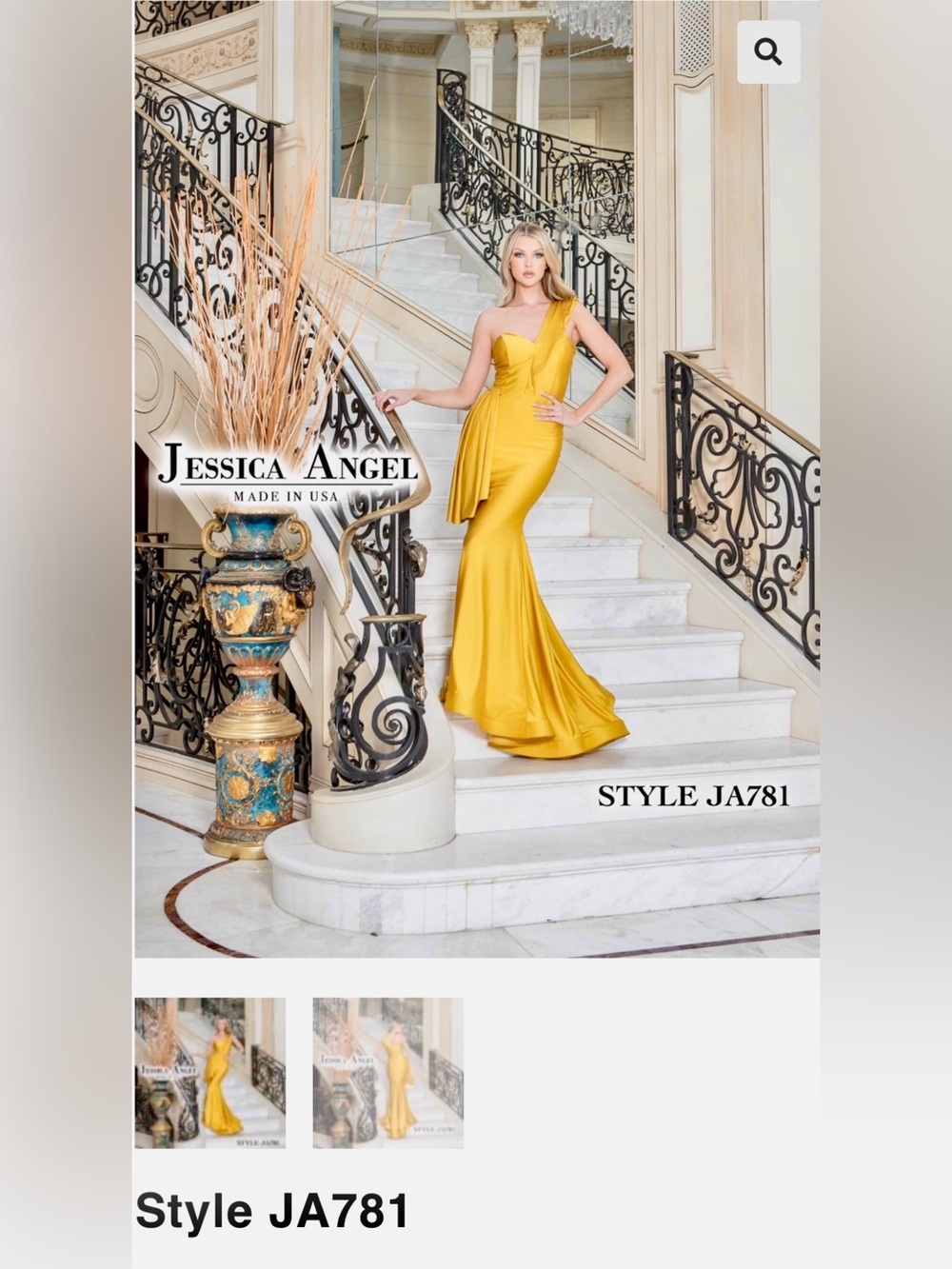 Pre-Loved Jessica Angel One-Shoulder BLACK Evening Gown (SEE ALL PICS)